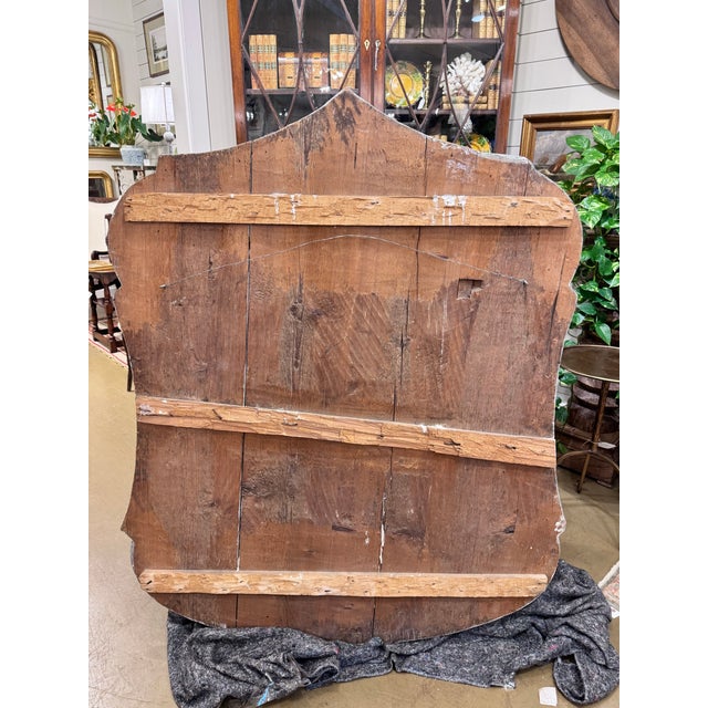 19th Century Italian Heraldic Wood Shield For Sale - Image 11 of 11