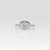 2020s 1.5Ct Lab Grown Diamond Engagement Ring With Diamond Accents: Solid 14k Gold, Size 6.75 For Sale - Image 5 of 10