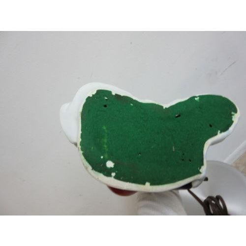 1960s Vintage Porcelain Stallion Table Lamp For Sale - Image 5 of 5