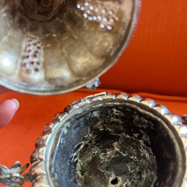 Silver Ottoman Empire Sterling Silver Sugar Shaker For Sale - Image 8 of 12