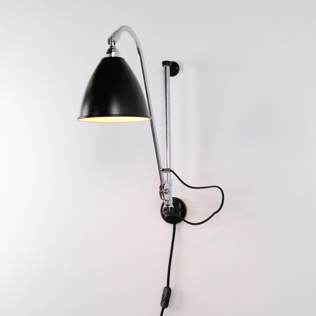 Bestlite BL6 Wall Lamp in Chrome and Black by Robert Dudley Best for Gubi For Sale - Image 5 of 12