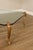 Quality Gilt Bronze and Glass Coffee Table For Sale - Image 11 of 12