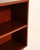 Wood Scandinavian Bookcase with Open Mahogany Shelves, 1960s For Sale - Image 7 of 9