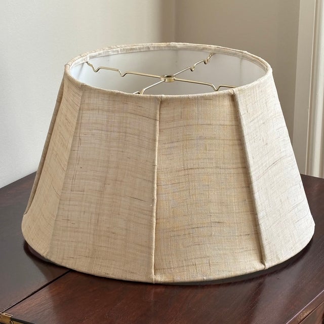 Vintage English Cottage Style Lamp Shade For Sale - Image 10 of 12
