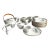 Mid 20th Century Noritake Japanese Snack Set for 12 With Teapot, Creamer and Sugar - 7 Pieces For Sale