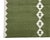 Handmade New Zealand Wool Dhurrie, Olive Green and White Diamond Rug- 9'x12' For Sale - Image 13 of 14