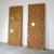 Decorative Wooden Panels with Mirrors, Set of 2 For Sale - Image 4 of 7
