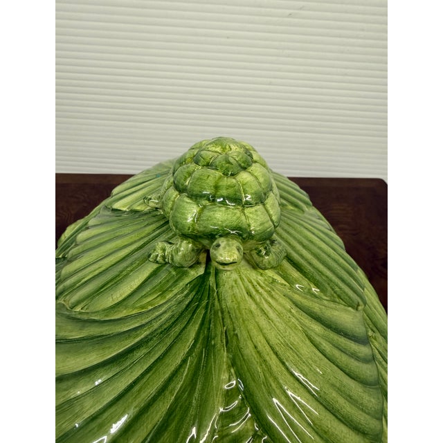 Ceramiche d'Arte San Marco Nove, Vincenza Turle Tureen, Stamped For Sale - Image 9 of 12