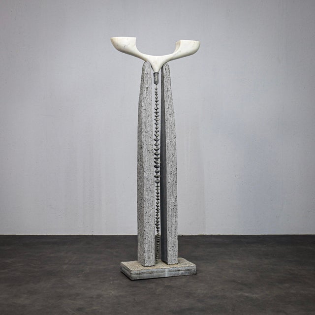 Lode Tibos, Abstract Sculpture, 1990s, Stone For Sale - Image 9 of 9