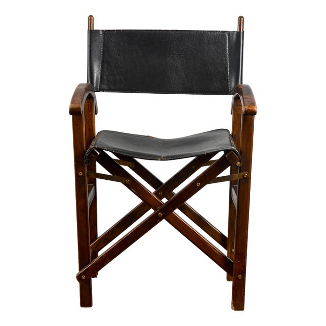 20th Century Folding Directors Chair For Sale