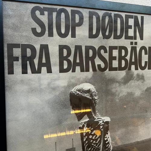 Vintage Political Poster, Denmark, 1970s For Sale - Image 3 of 6
