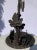 Metal 1960’s Wrought Iron and Glass Wine Decanter For Sale - Image 7 of 7