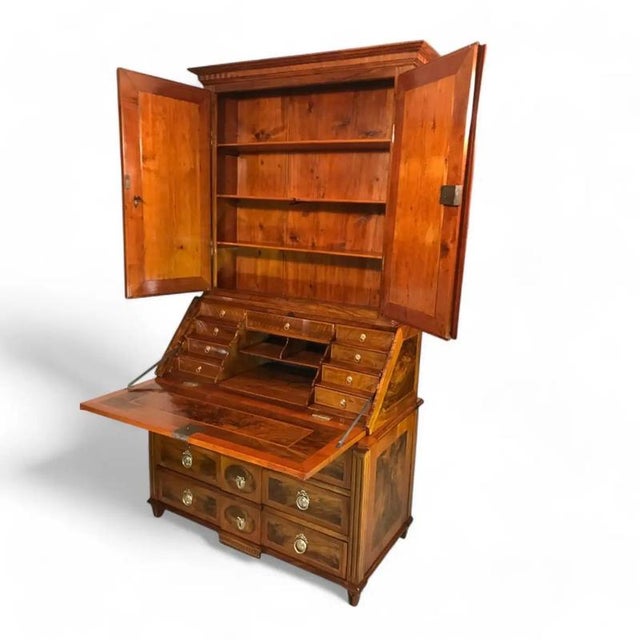 Louis XVI Cabinet with Secretaire, South Germany, 1780 For Sale - Image 3 of 14
