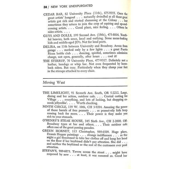 Paper "New York Unexpurgated" 1966 Petronius (Pseudonym) For Sale - Image 7 of 10