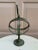 Rustic Verdigris Iron Armillary Sphere on Pedestal – European Garden Accent For Sale - Image 11 of 11