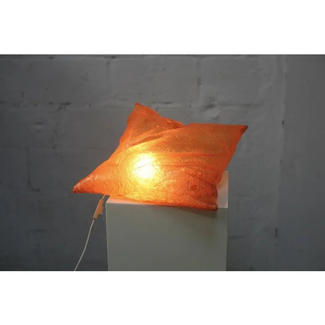 Luminous Sculpture in the Shape of Cushion from Hajime Goto, Japan, 1983 For Sale - Image 10 of 11