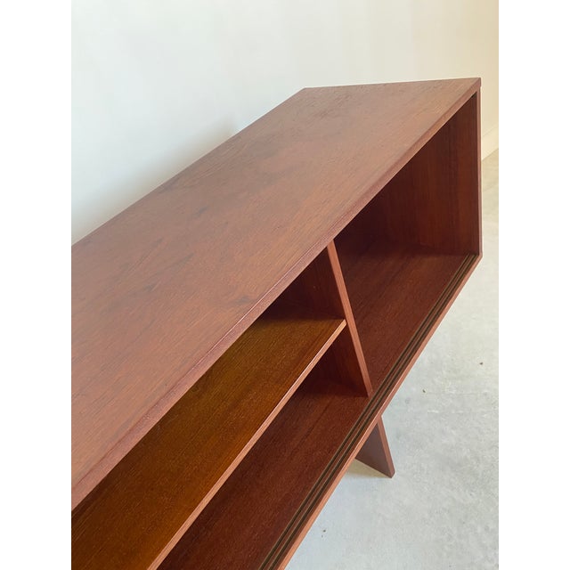 Peter Løvig Nielsen Teak Credenza, Hand-Crafted Scandinavian Modern For Sale - Image 9 of 18