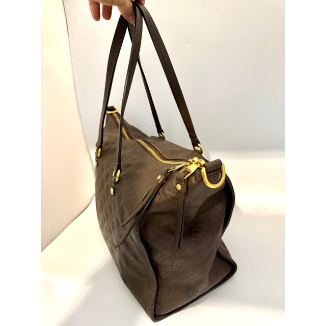 Louis Vuitton Louis Vuitton Lumineuse Handbag Monogram Empreinte Leather Handbag, Excellent For Sale - Image 4 of 18