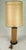 Brown Mid 20th Century Mid Century Modern Gruvwood Lamp Walnut and Black Metal Base For Sale - Image 8 of 14
