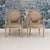 French Pair of 18th C. French Louis XVI Fauteuils in Original Paint, Signed For Sale - Image 3 of 16