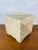 Eggshell Vintage Maitland Smith Tessellated Stone Box For Sale - Image 8 of 9