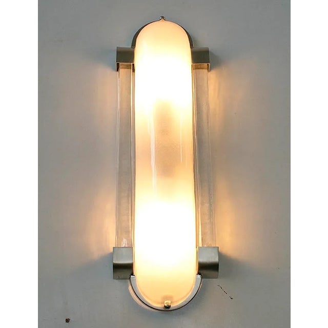 Not Yet Made - Made To Order 21st Century Italian Deco Corto Murano Glass Sconce by Fabio LTD For Sale - Image 5 of 6