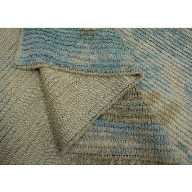 Textile Turkish Tulu Handmade Rug 8' x 10'5" #18683 For Sale - Image 7 of 8