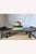 At a generous 32 inches wide, this incredibly versatile low-profile table functions beautifully as a sculptural center...