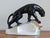 Vintage 1959 Lane & Co. Black Panther Tv Lamp Sculpture – Mid Century Modern Art Deco Safari Decor For Sale In Naples, FL - Image 6 of 12
