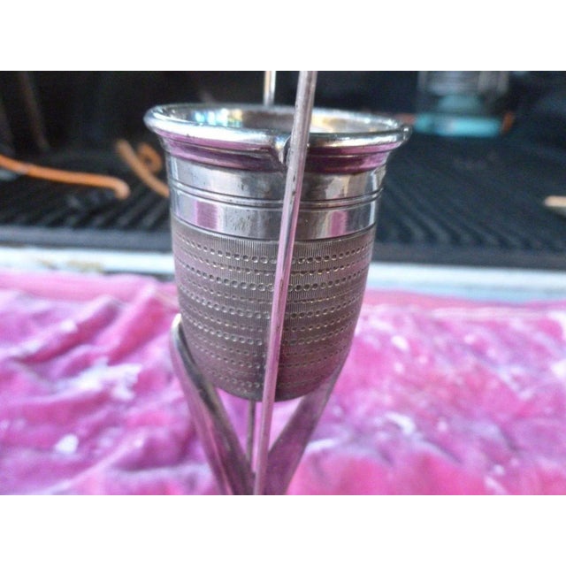 Metal Late 19th Century Antique James Tufts Silverplate Pincushion Model For Sale - Image 7 of 10