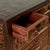Brown Vintage Faux Tortoiseshell and Rosewood Chest of Drawers For Sale - Image 8 of 17