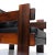 Casulo Brazilian Modern Rosewood Lounge Chair in Black Leather For Sale In San Francisco - Image 6 of 10