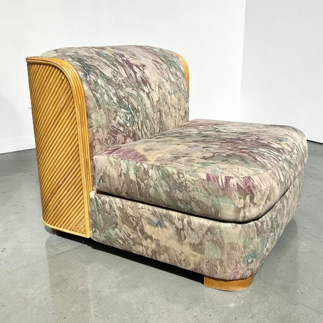 Vintage Pencil Reed Modular Love Seats - a Pair For Sale In Miami - Image 6 of 11
