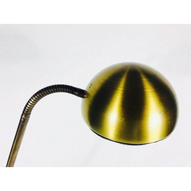 1970s 1970s Brass Table Lamp by Sölken Leuchten, Germany For Sale - Image 5 of 6