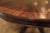 54" Round to 90" Oval Flame Mahogany Dining Table With Two Leaves, Seats 4 to 8 People, an Ap Exclusive by AntiquePurveyor For Sale - Image 11 of 17