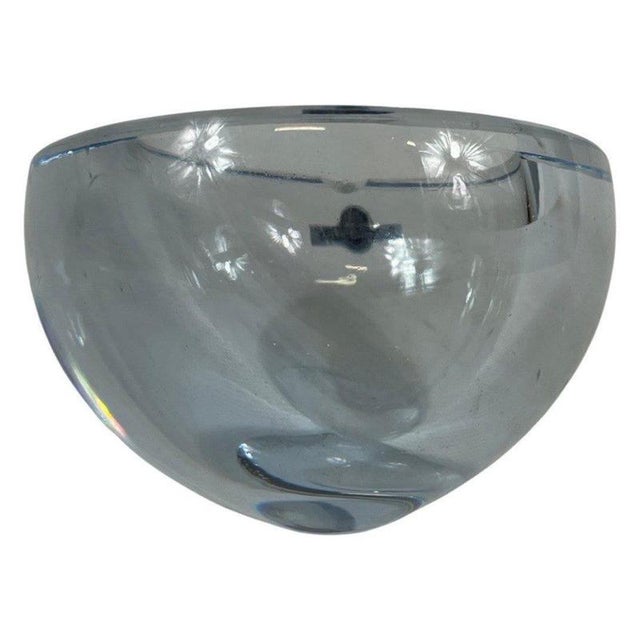 Geode Shaped Ashtray in Swedish Glass by Gunnar Nylund for Strombergshyttan For Sale - Image 4 of 8