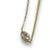 Early 21st Century 14k Yellow Gold 0.70ct Marquise Natural Diamond Bezeled Necklace For Sale - Image 5 of 6