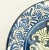Rustic European Traditional Blue & White Hungarian Wall Plate For Sale - Image 3 of 7