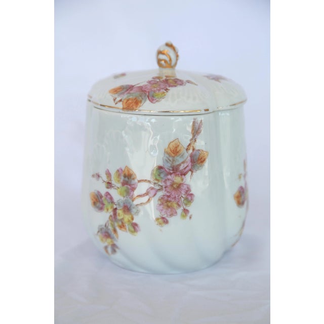 Ceramic Antique French Porcelain Canister For Sale - Image 7 of 7