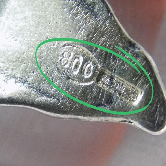 Vintage Italian Handmade Silver Real Life Size Snail Solid Detailed Figurine Made in Varese 1980s For Sale - Image 9 of 12