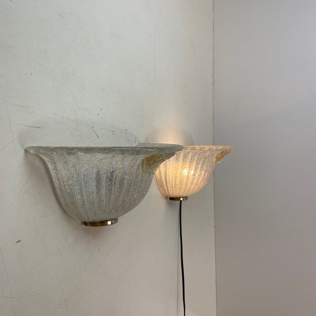 1980s Murano Graniglia Wall Lamps from Italamp, Italy, 1980s, Set of 2 For Sale - Image 5 of 17