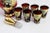 1950s Venetian Glass Liquor Service in Gold-Plating, 1950s, Set of 7 For Sale - Image 5 of 12