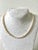 Freshwater Pearl Beaded Necklace With Vintage Sterling Silver Clasp For Sale - Image 4 of 5