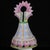 Biscuit Porcelain Covered Bottle Vase with Painted Decoration by Jean Gille For Sale - Image 10 of 17