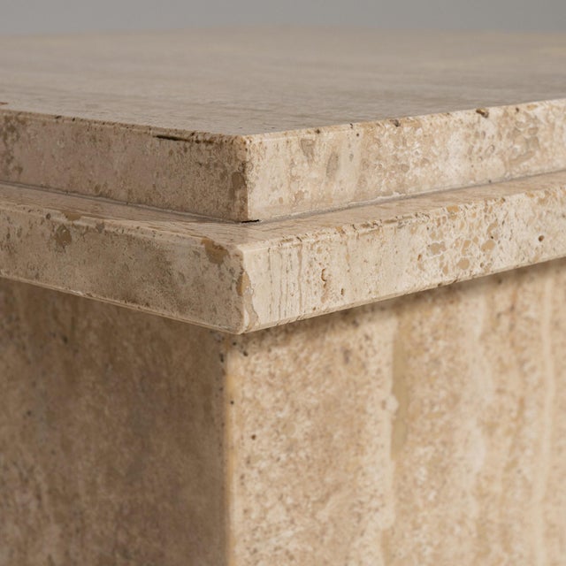 19th Century France Cream Marble Pedestal For Sale - Image 10 of 11