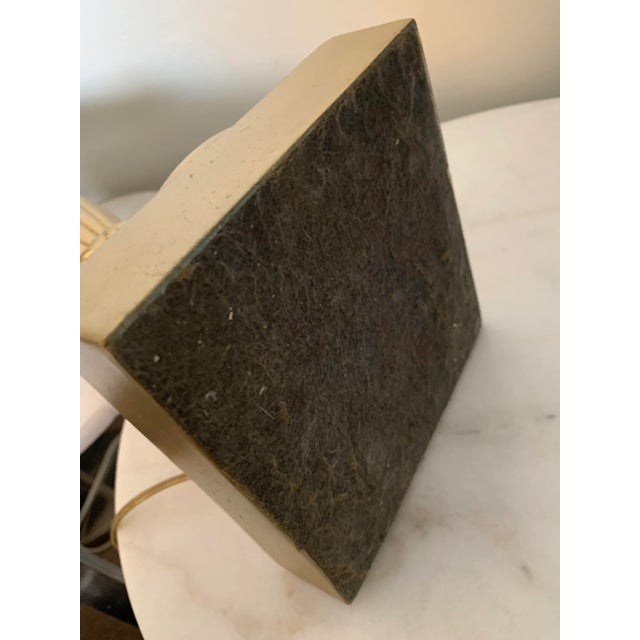 Vintage Full Gilt Neoclassical Drapery Design Lamp Bases - a Pair For Sale In San Diego - Image 6 of 7