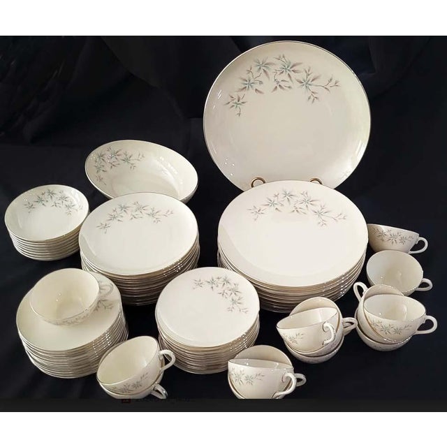 Rare set of mid-century Lenox china In the Wyndcrest pattern recently found at an estate. It has been stored away for many...