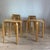 Vintage Oak Wooden Stool For Sale - Image 5 of 7
