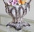 Ceramic Vintage Italian Capodimonte-Style Porcelain Floral Vase – 17" For Sale - Image 7 of 18