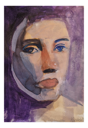 Anna Masiul-Gozdecka, Improvisations, 2026, Acrylic on Cardboard